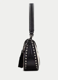 Bolsa de ombro  preto-milk