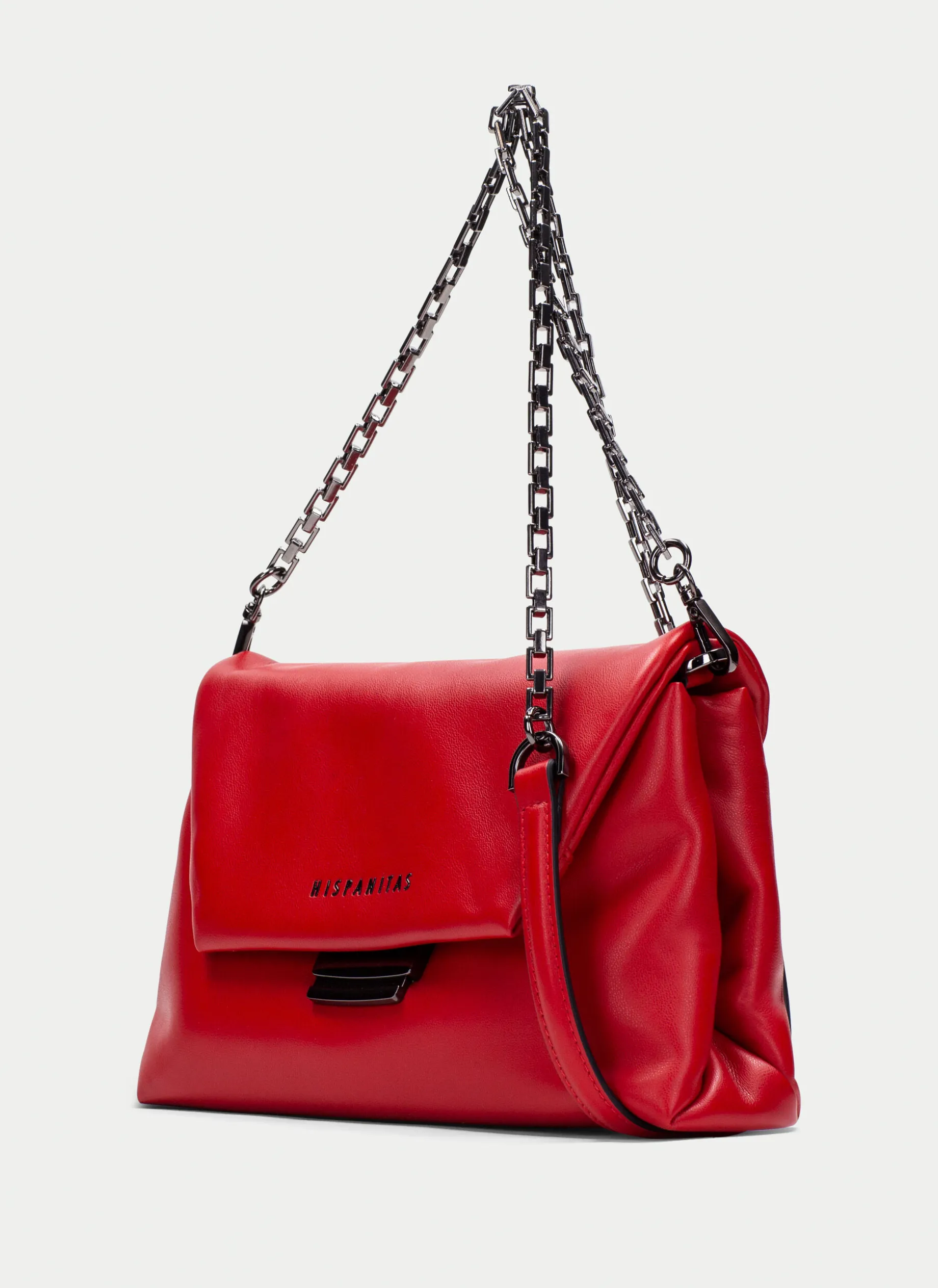 Bolsa de ombro vermelho