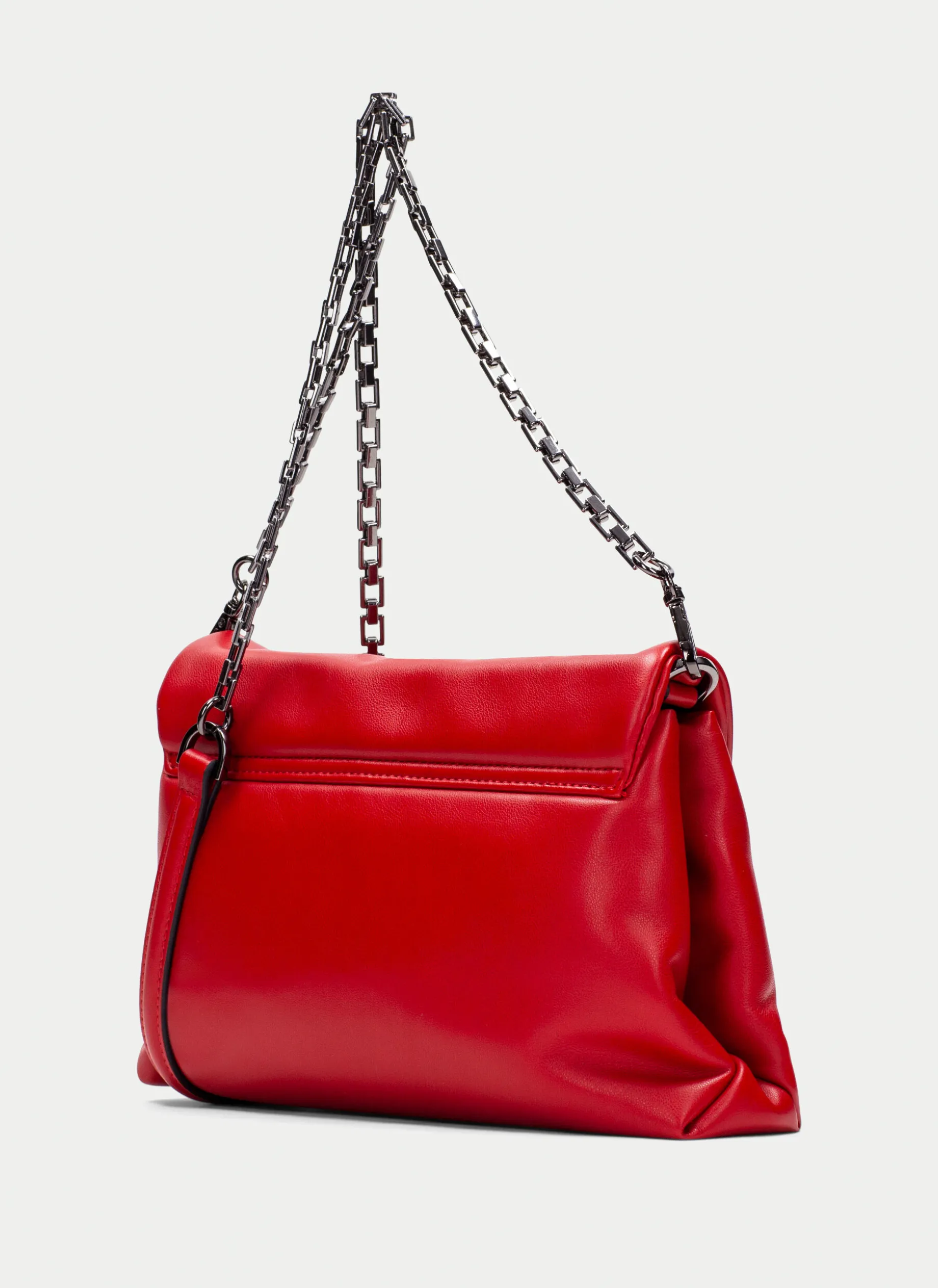 Bolsa de ombro vermelho