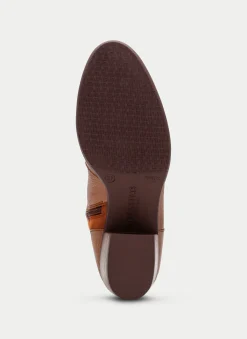 Bota Cowboy madeira couro