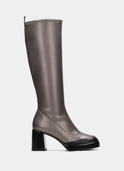 Bota tokio preto-chumbo