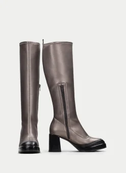 Bota tokio preto-chumbo
