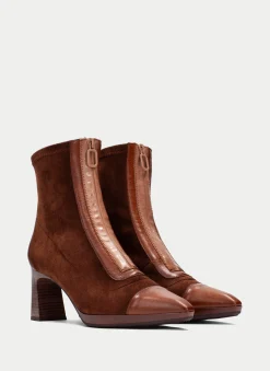 Botins ankara couro