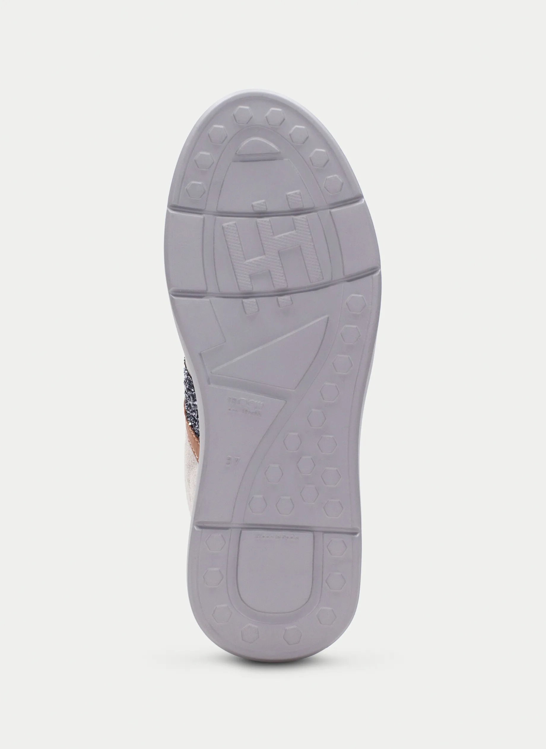 Botins Desportivos oceania cinza-areia-glitter