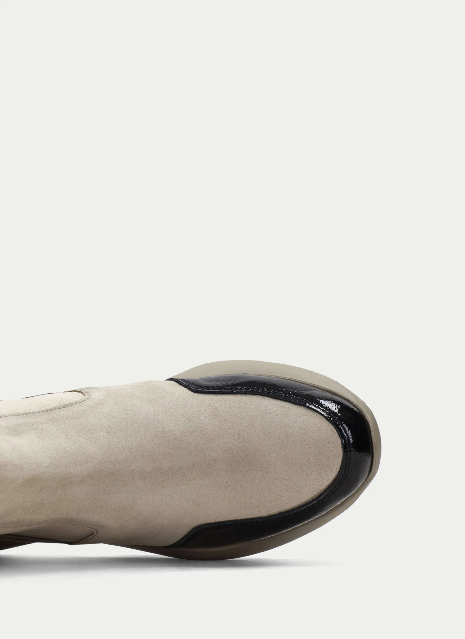 Botins Desportivos polinesia negro-marfil
