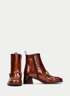 Botins milan couro