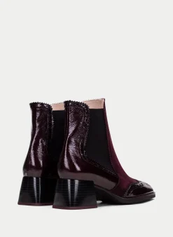 Botins milan vinho