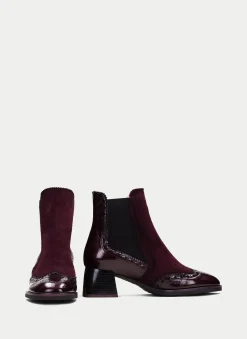 Botins milan vinho