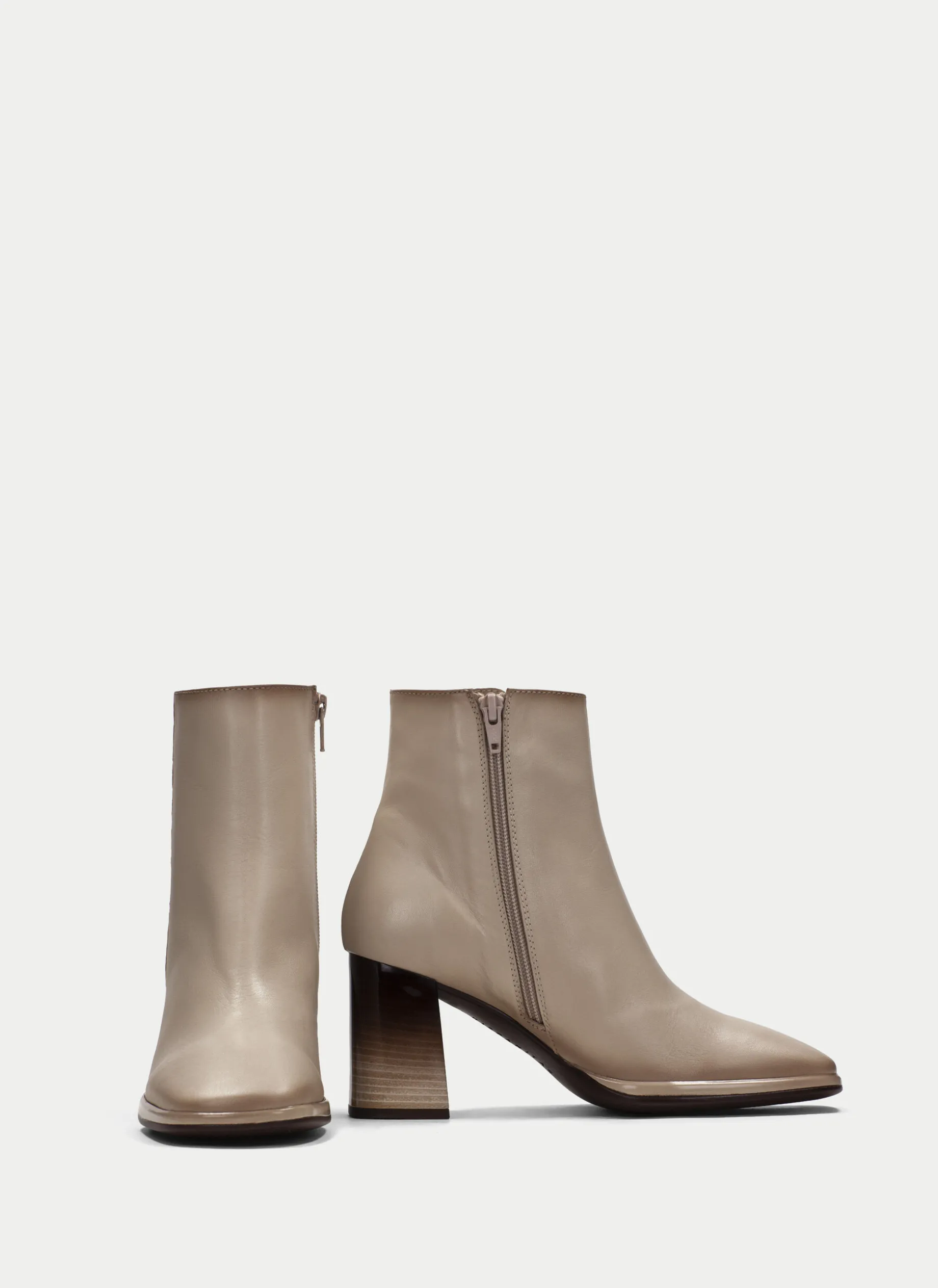 Botins monaco marfil