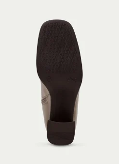 Botins monaco marfil