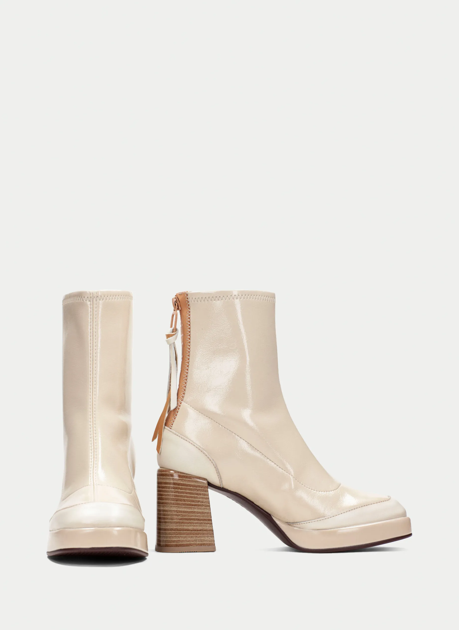 Botins tokio marfil