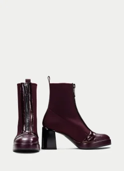Botins tokio vinho