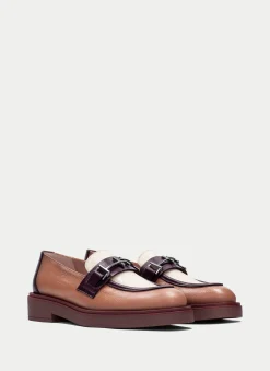 Moccasins brooklyn vinho-milk-almond