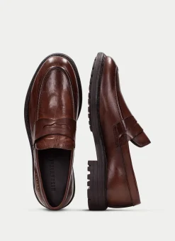 Moccasins couro