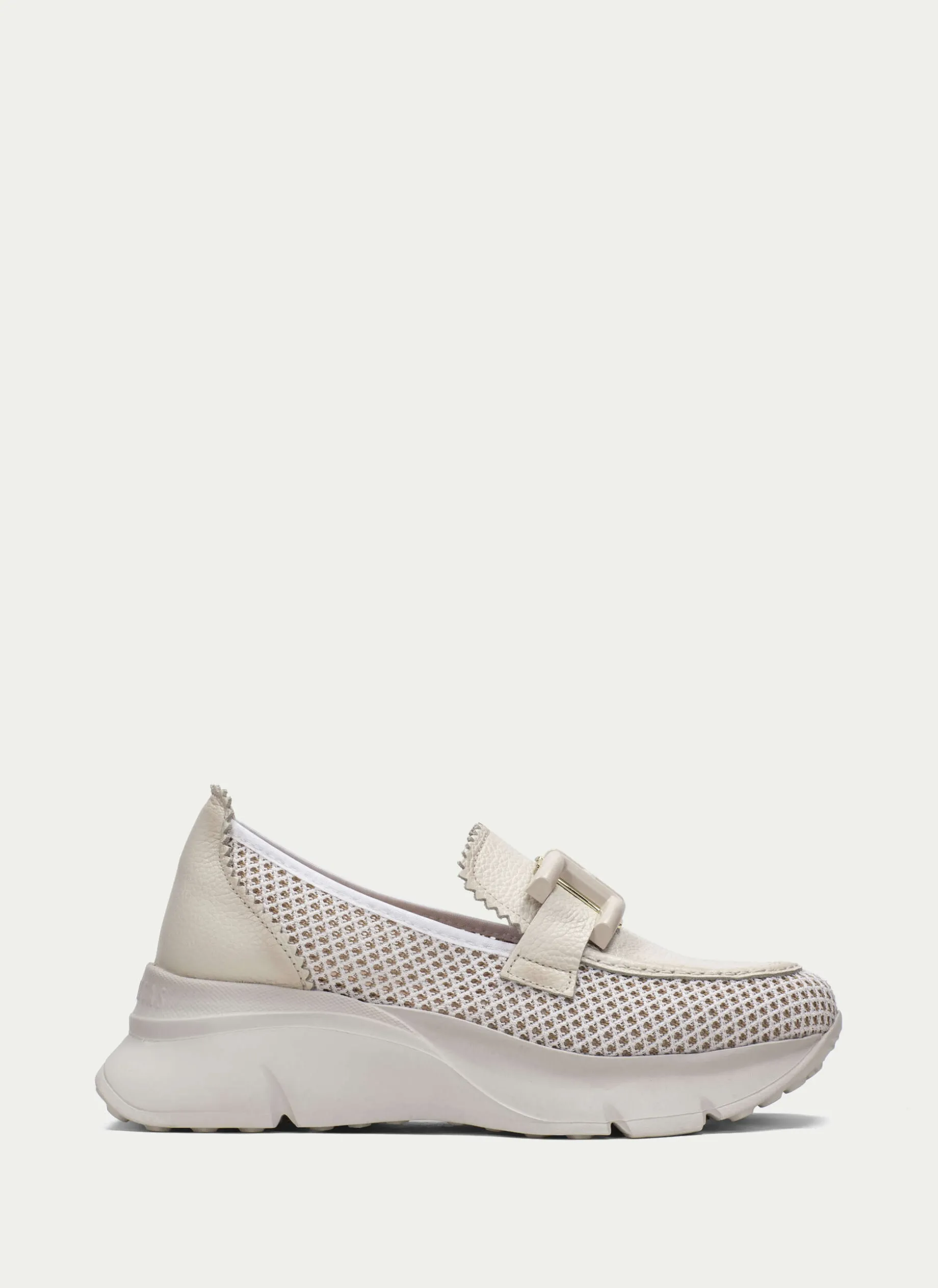 Moccasins Desportivos hawai creme