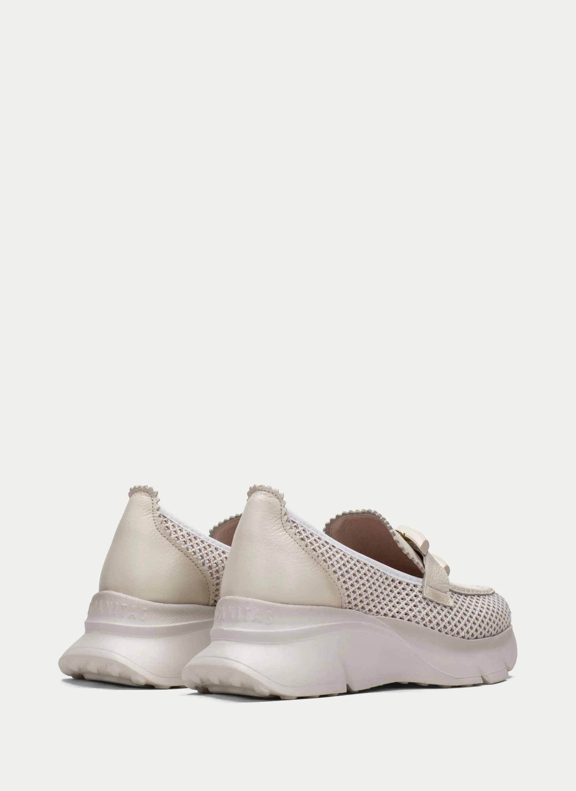 Moccasins Desportivos hawai creme