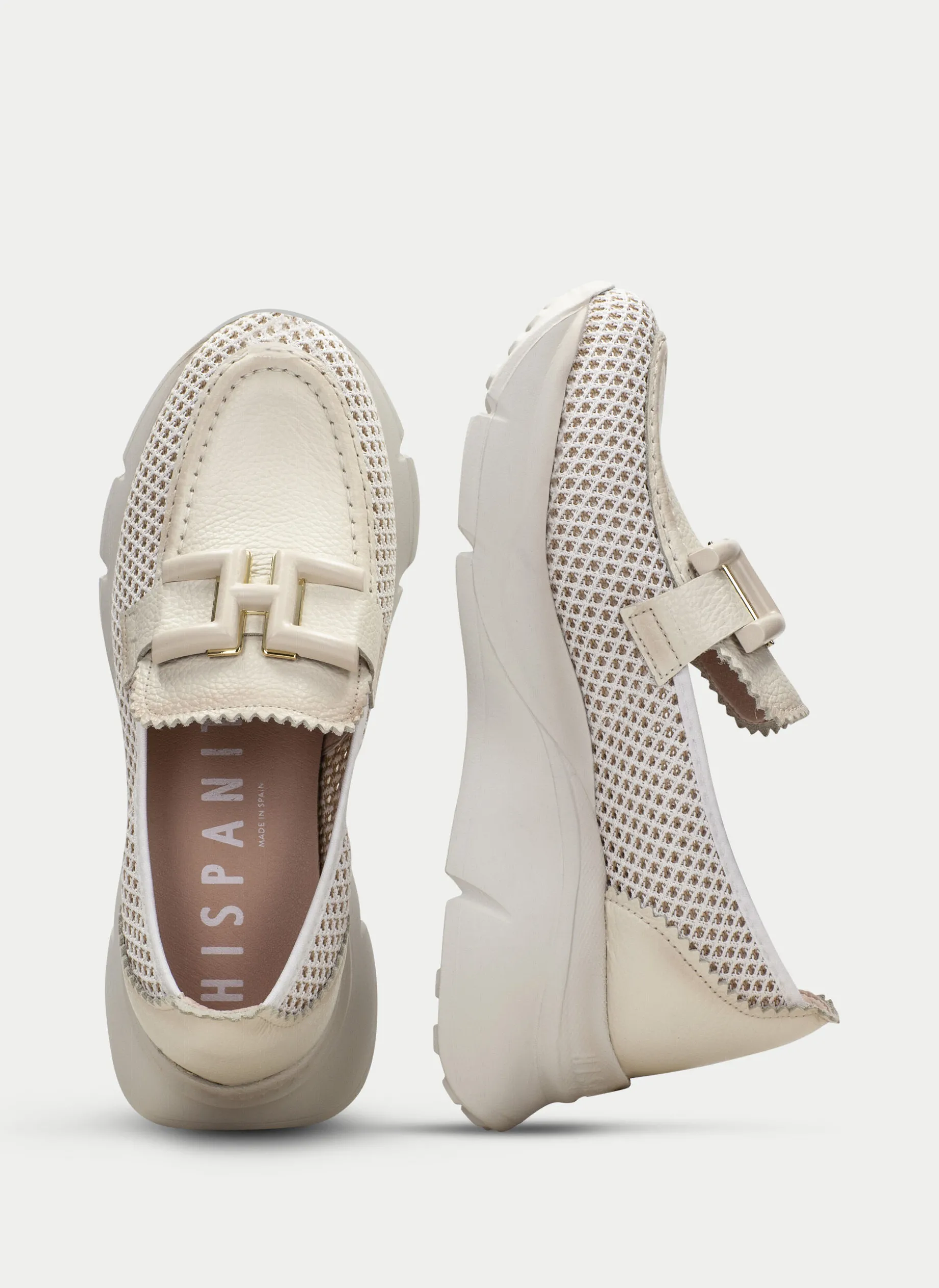 Moccasins Desportivos hawai creme