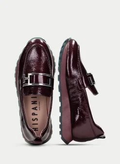 Moccasins Desportivos loira vinho