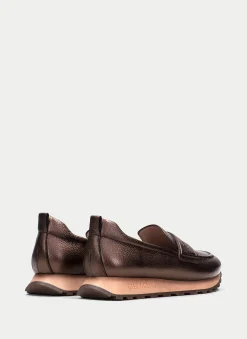 Moccasins Desportivos loira bronze