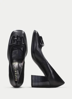 Sapato de Salto monaco preto