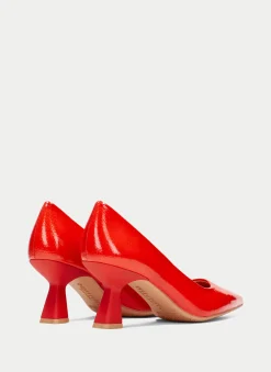 Sapato de Salto nova vermelho