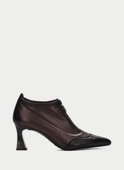 Sapato Fechado dalia preto-bronze