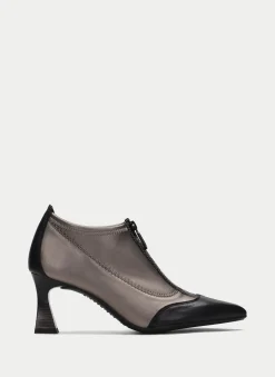 Sapato Fechado dalia preto-chumbo