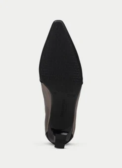 Sapato Fechado dalia preto-chumbo