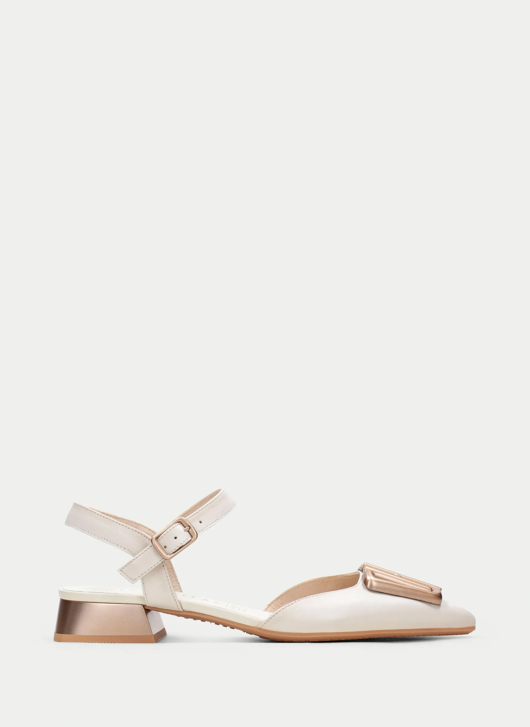 Sapatos rasos dali creme