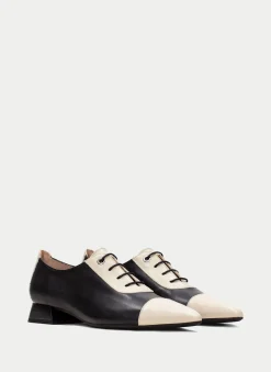 Sapatos rasos dali preto-milk