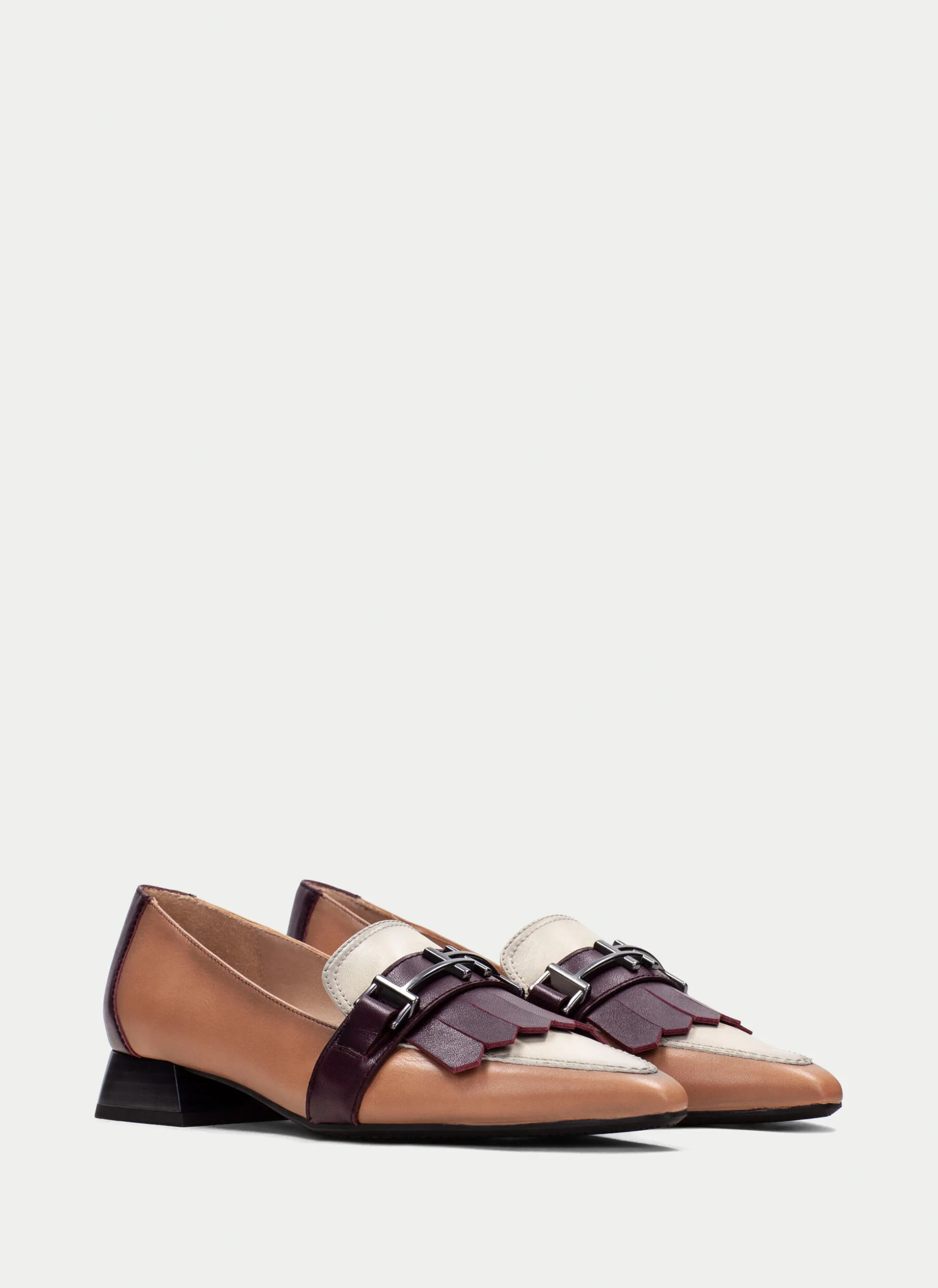 Sapatos rasos dali vinho-milk-almond