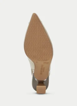 Slingback nova creme