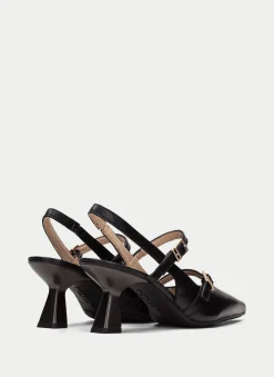 Slingback nova preto