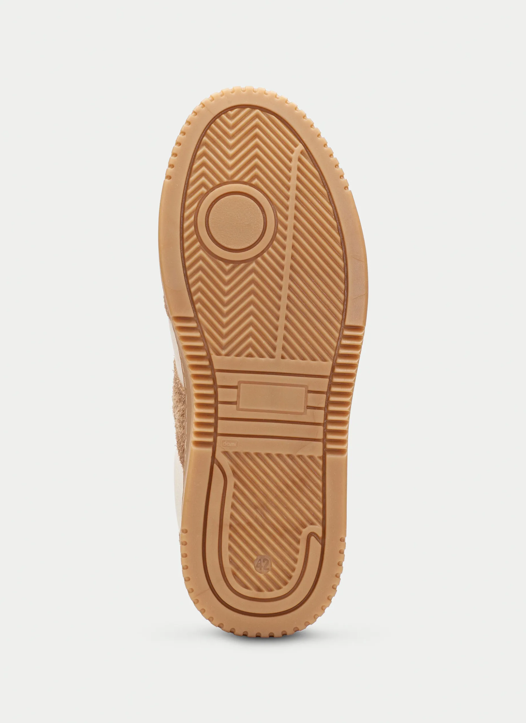 Sneakers branco-beig