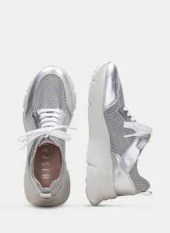 Sneakers hawai blanco-plata