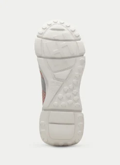 Sneakers hawai branco-laranja