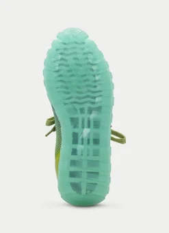 Sneakers loira aquamarine-kiwi