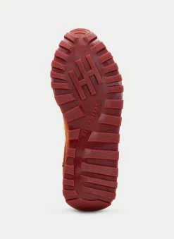 Sneakers loira couro